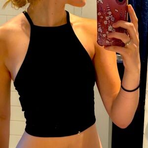 H&M Black Sleeveless Top